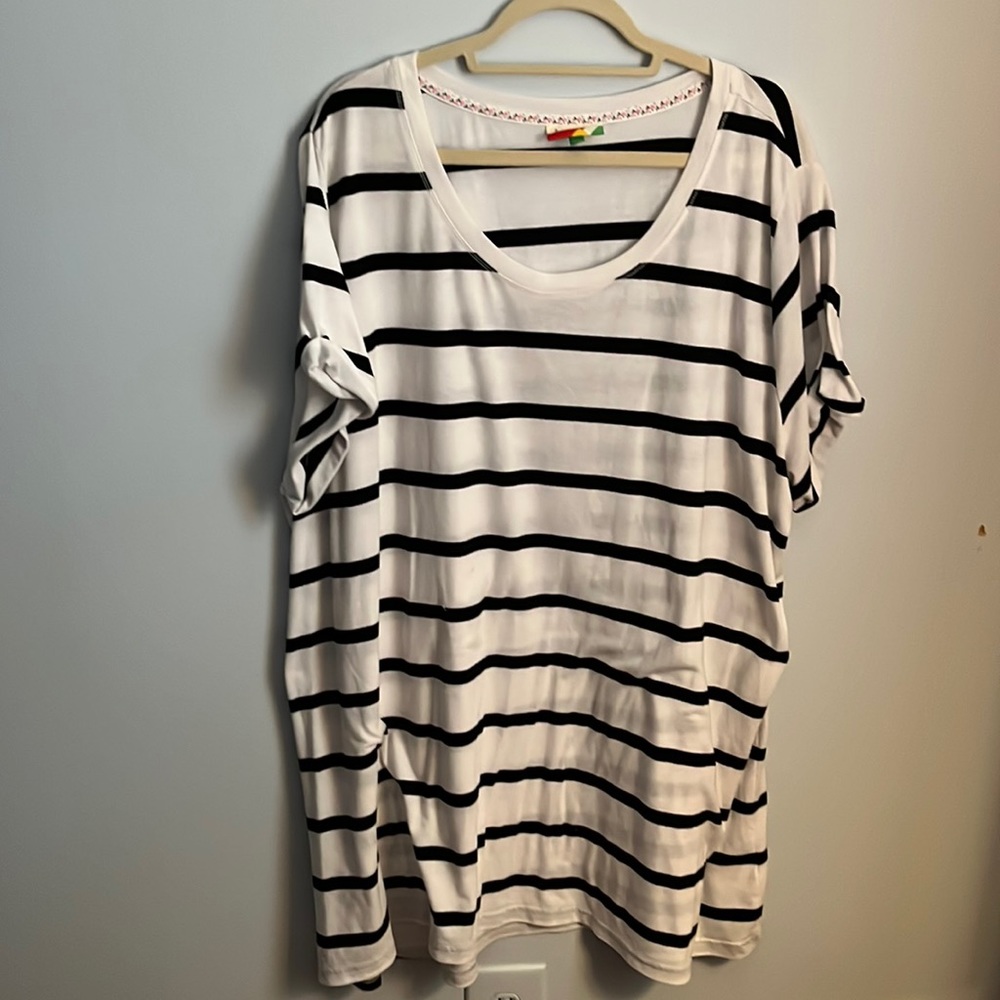 Striped tunic